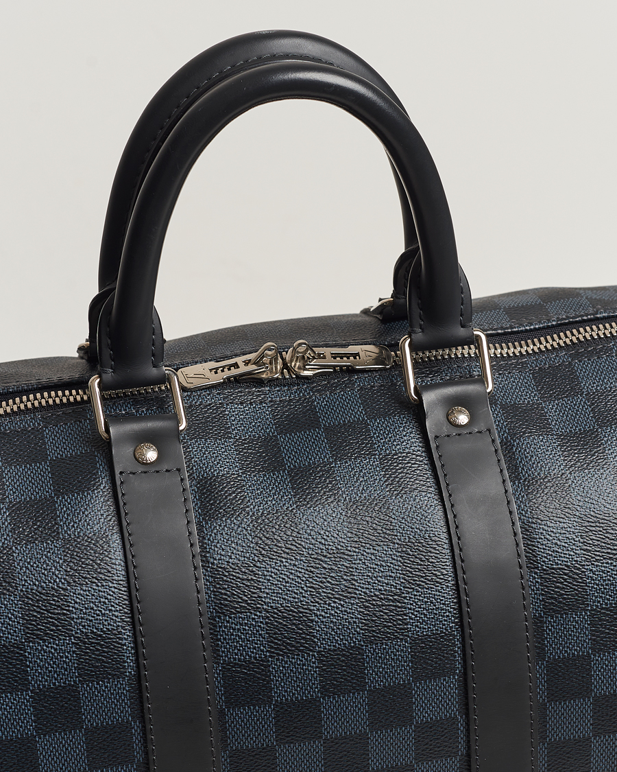 Herr | Louis Vuitton Pre-Owned Keepall Bandoulière 45 Damier Graphite | Louis Vuitton Pre-Owned | Keepall Bandoulière 45 Damier Graphite