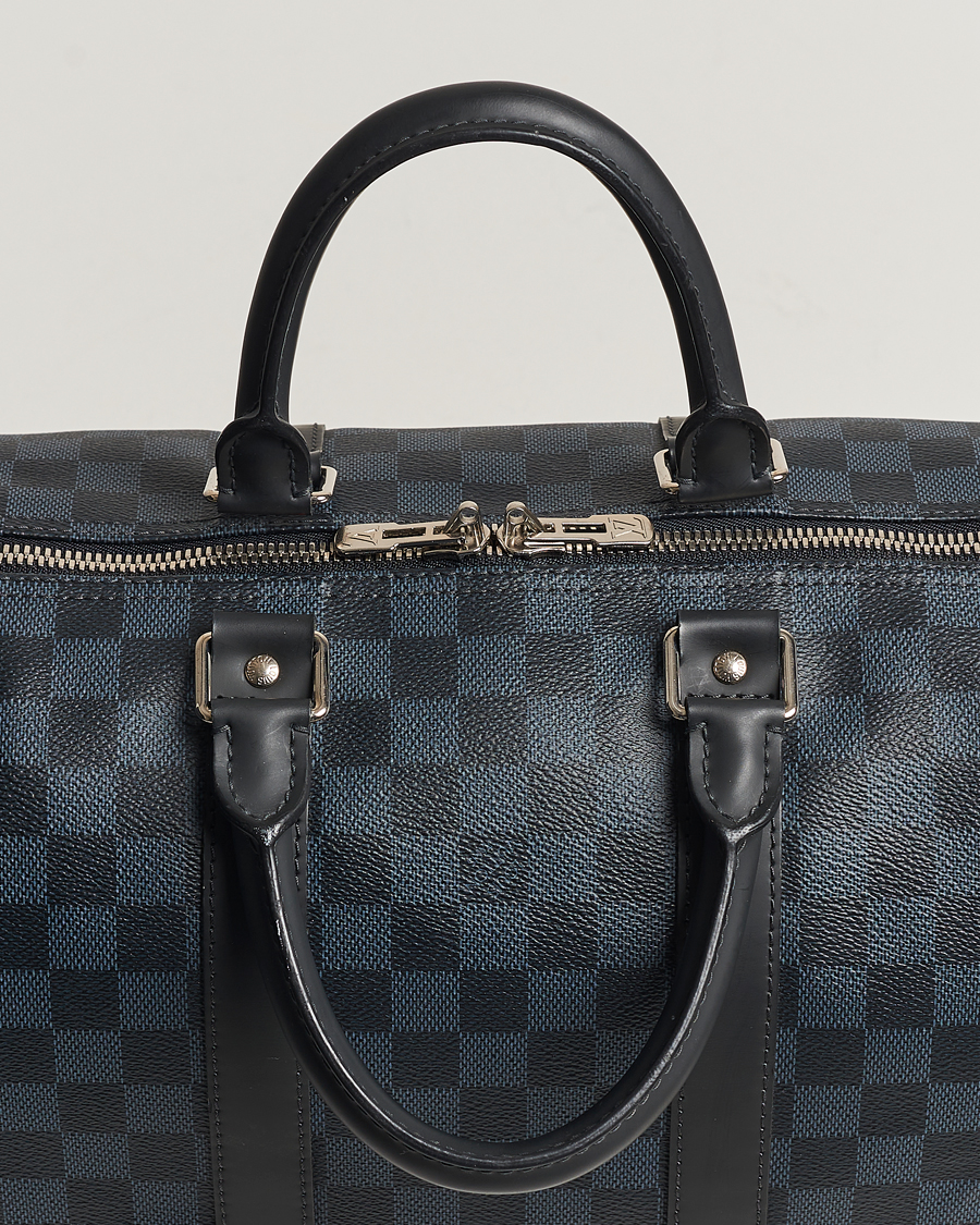 Herr | Louis Vuitton Pre-Owned Keepall Bandoulière 45 Damier Graphite | Louis Vuitton Pre-Owned | Keepall Bandoulière 45 Damier Graphite