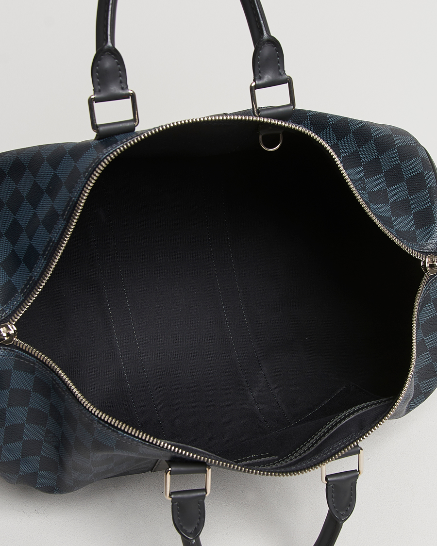 Herr | Louis Vuitton Pre-Owned Keepall Bandoulière 45 Damier Graphite | Louis Vuitton Pre-Owned | Keepall Bandoulière 45 Damier Graphite