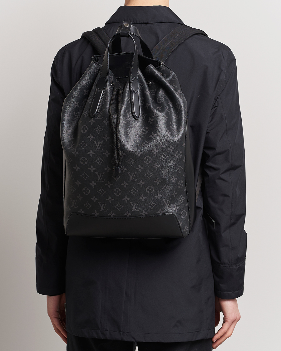 Herr | Student | Louis Vuitton Pre-Owned | Explorer Backpack Monogram Eclipse