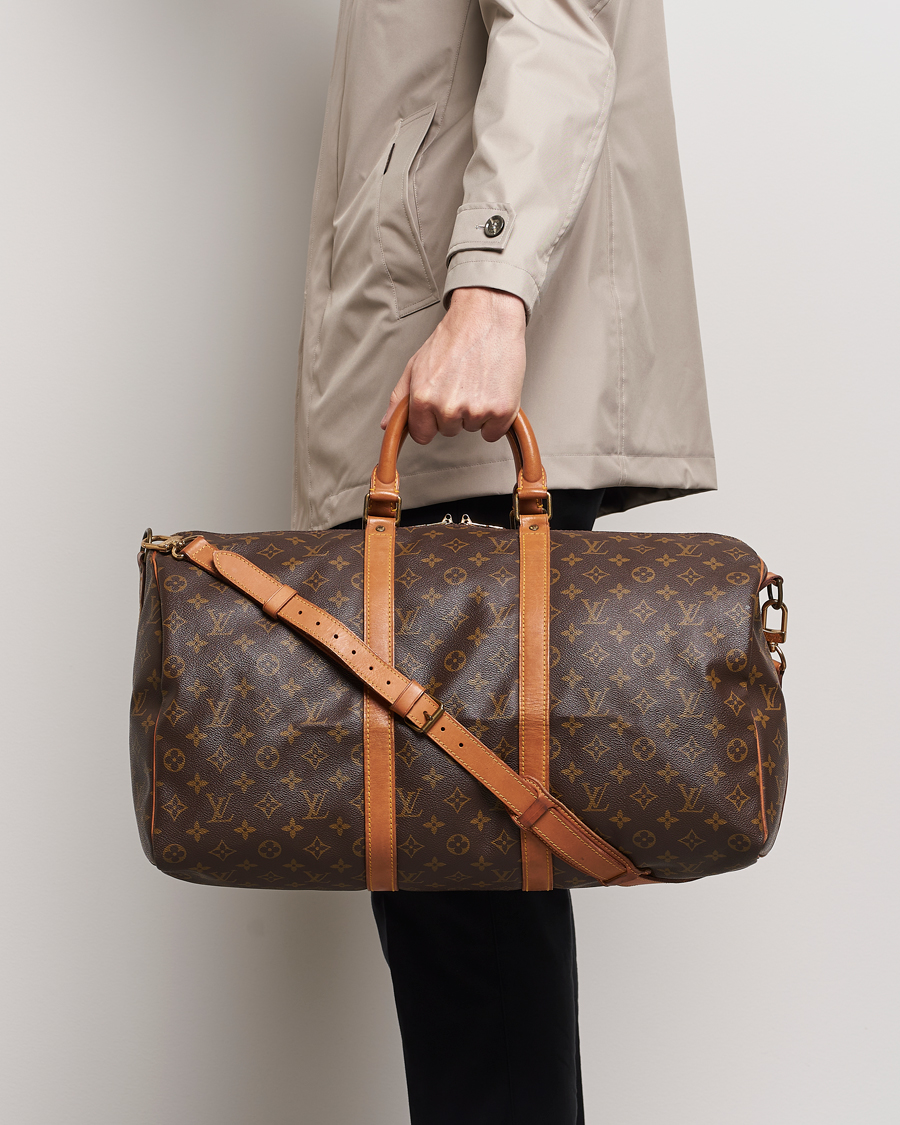 Herr | Louis Vuitton Pre-Owned Keepall Bandoulière 50 Monogram | Louis Vuitton Pre-Owned | Keepall Bandoulière 50 Monogram