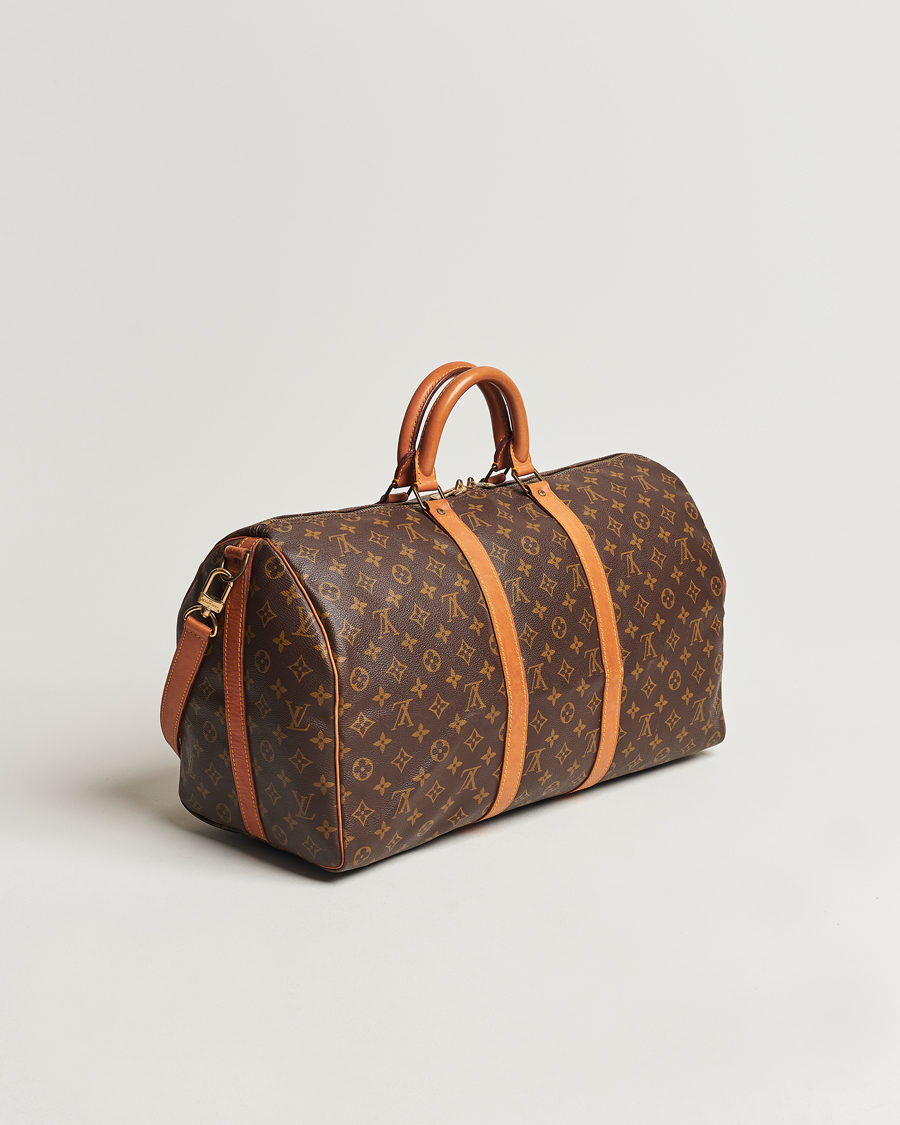 Herr | Louis Vuitton Pre-Owned Keepall Bandoulière 50 Monogram | Louis Vuitton Pre-Owned | Keepall Bandoulière 50 Monogram