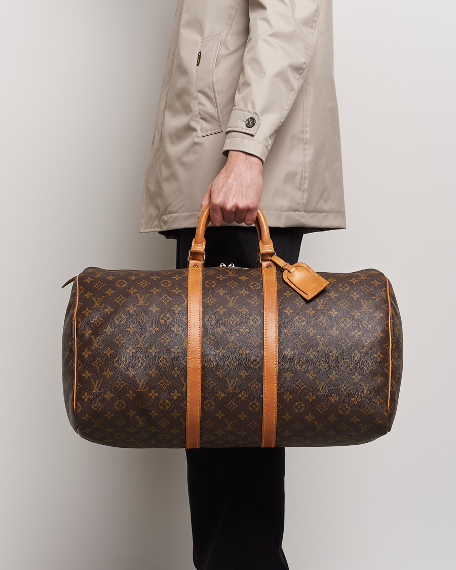 Herre | Pre-owned Tilbehør | Louis Vuitton Pre-Owned | Keepall 55 Bag Monogram 