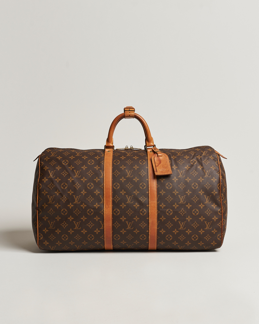 Herr | Louis Vuitton Pre-Owned Keepall 55 Bag Monogram | Louis Vuitton Pre-Owned | Keepall 55 Bag Monogram