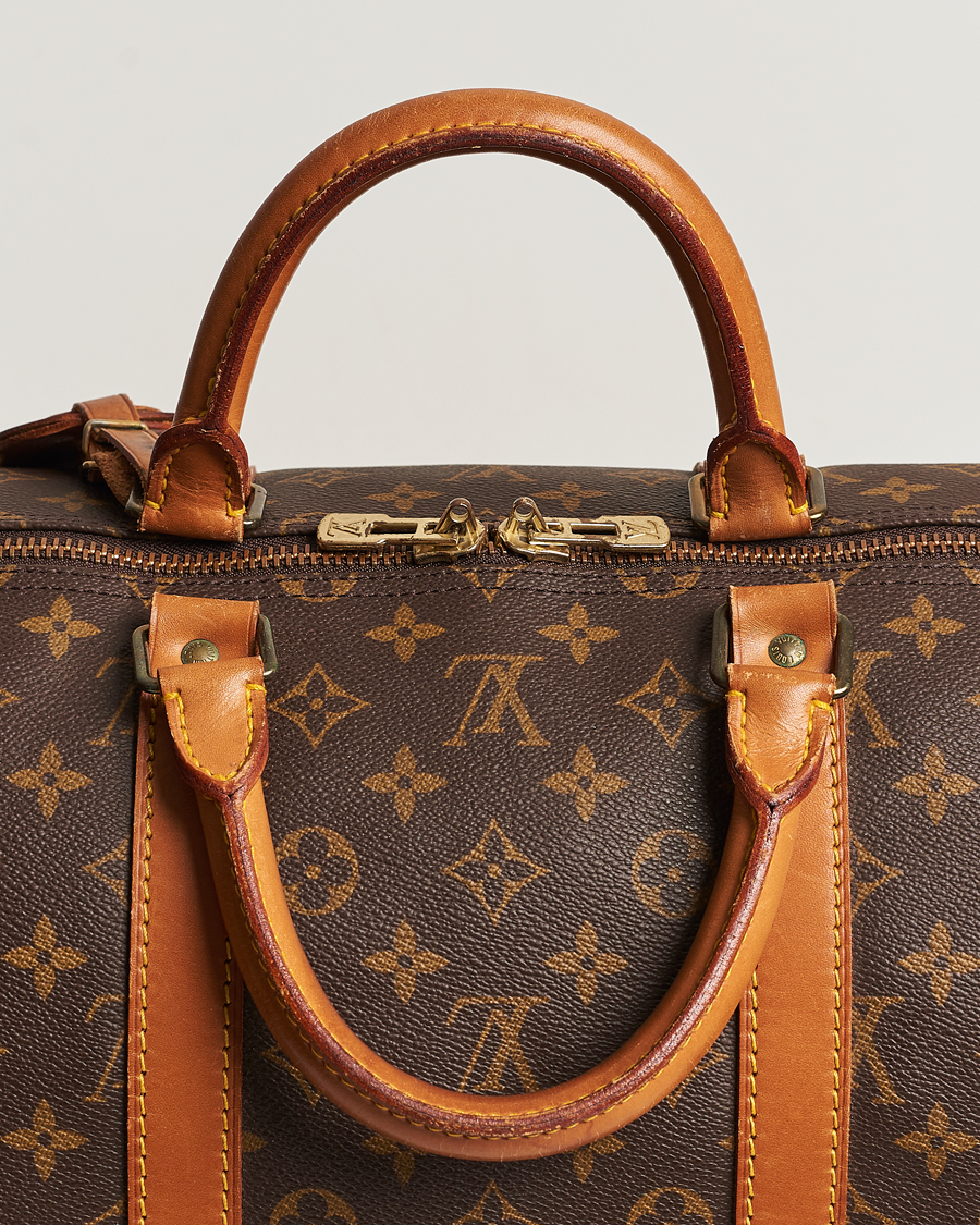 Herr | Louis Vuitton Pre-Owned Keepall 55 Bag Monogram | Louis Vuitton Pre-Owned | Keepall 55 Bag Monogram