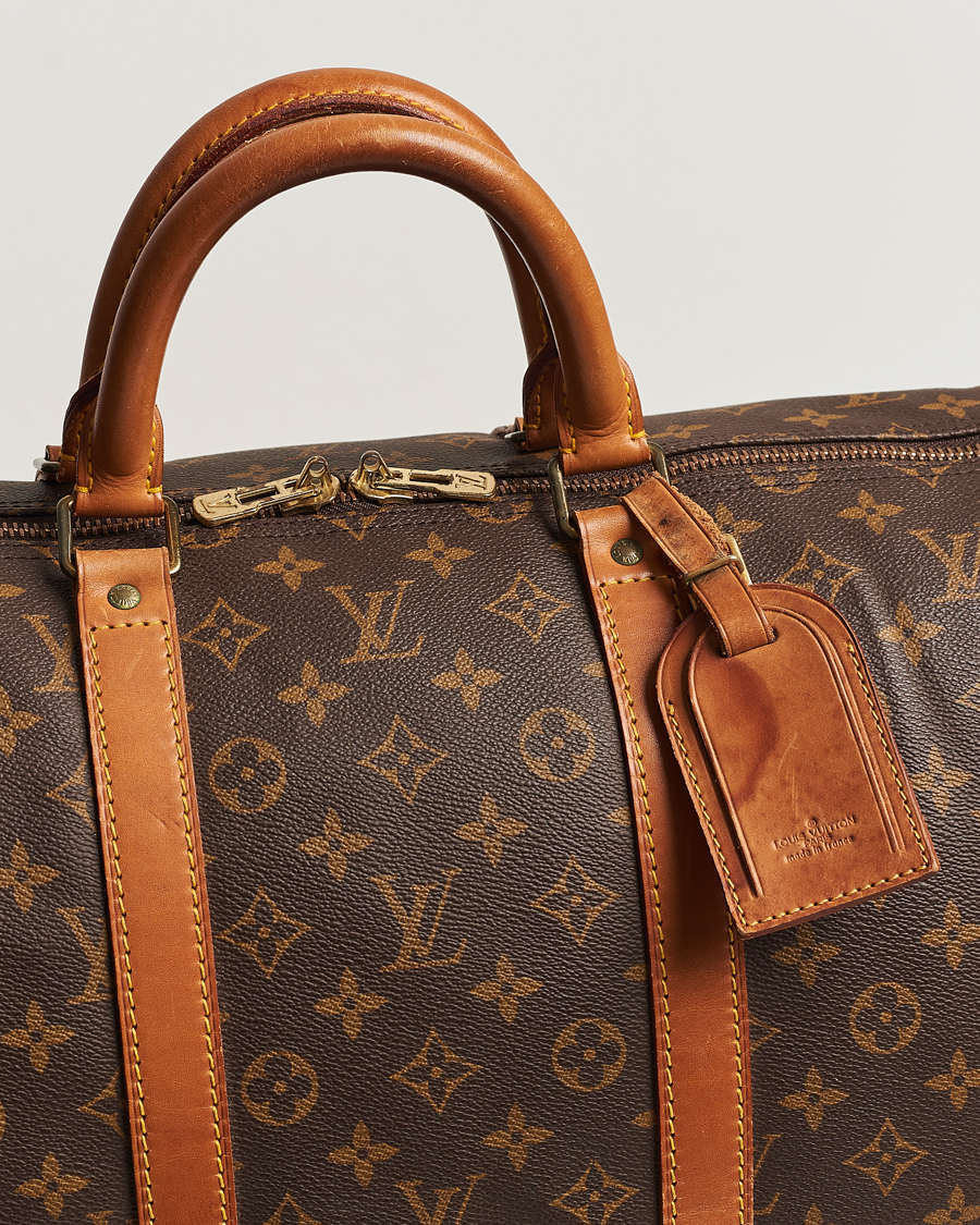 Herr | Louis Vuitton Pre-Owned Keepall 55 Bag Monogram | Louis Vuitton Pre-Owned | Keepall 55 Bag Monogram