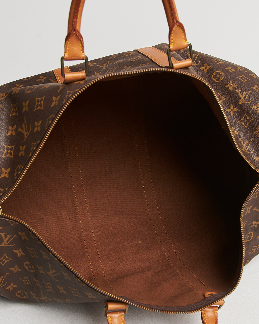 Herr | Louis Vuitton Pre-Owned Keepall 55 Bag Monogram | Louis Vuitton Pre-Owned | Keepall 55 Bag Monogram