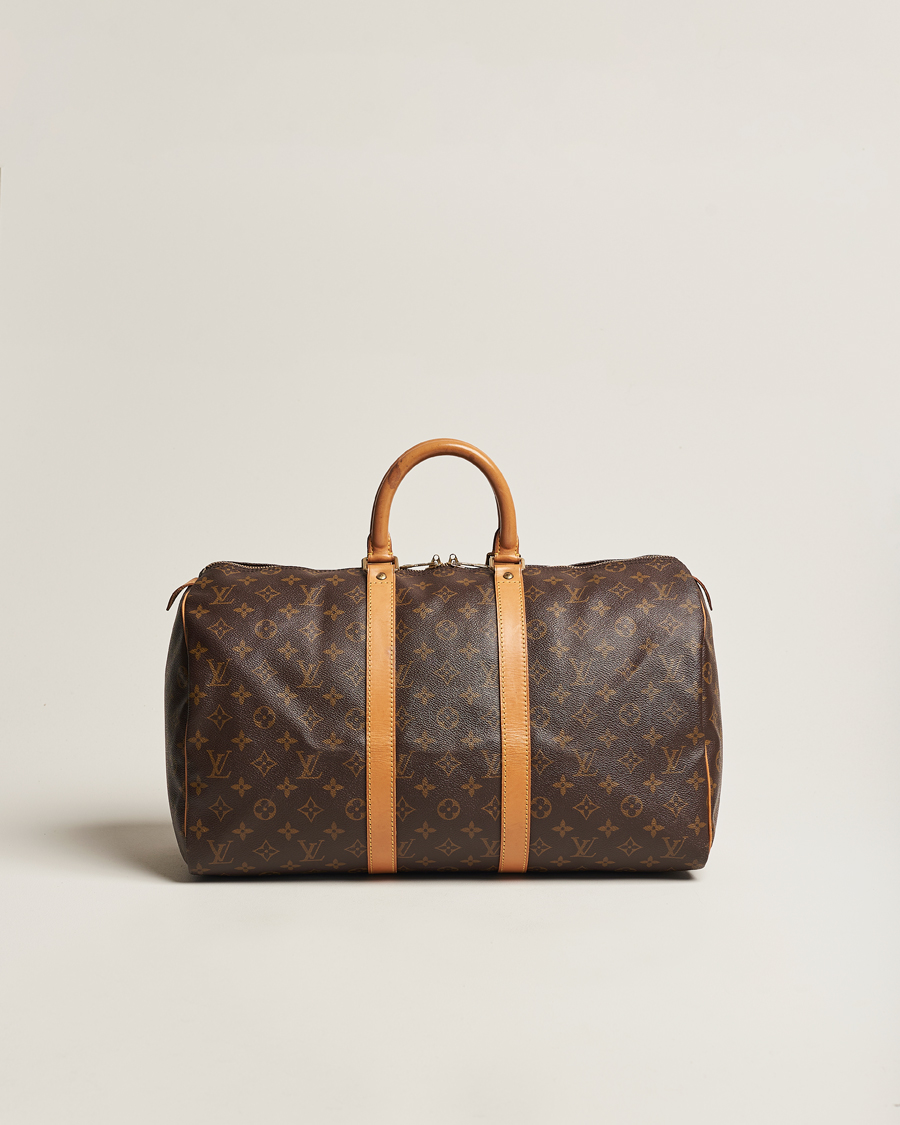 Herr | Louis Vuitton Pre-Owned Keepall 45 Bag Monogram | Louis Vuitton Pre-Owned | Keepall 45 Bag Monogram