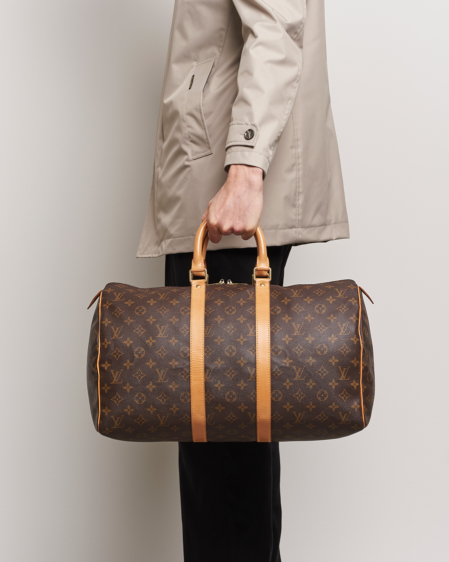 Herr | Pre-Owned & Vintage Bags | Louis Vuitton Pre-Owned | Keepall 45 Bag Monogram 