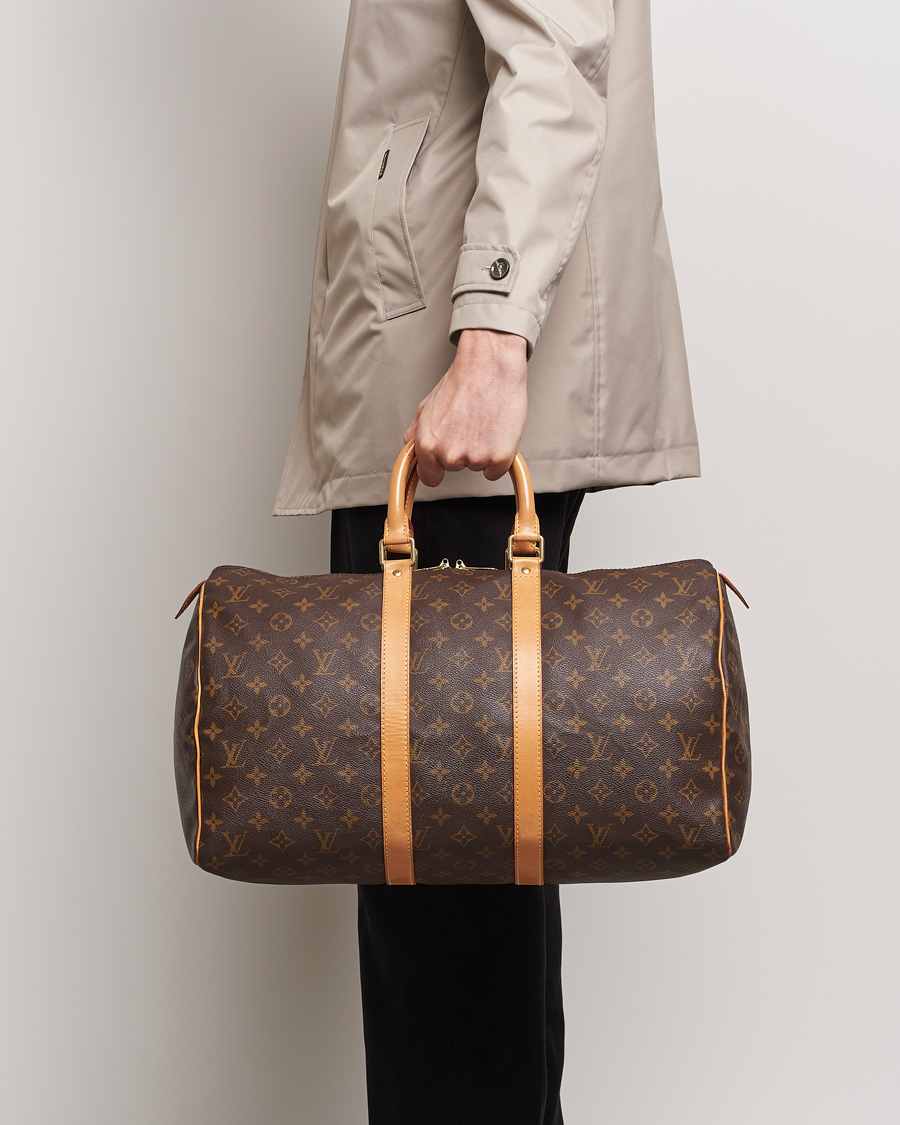 Herre | Pre-Owned & Vintage Bags | Louis Vuitton Pre-Owned | Keepall 45 Bag Monogram 