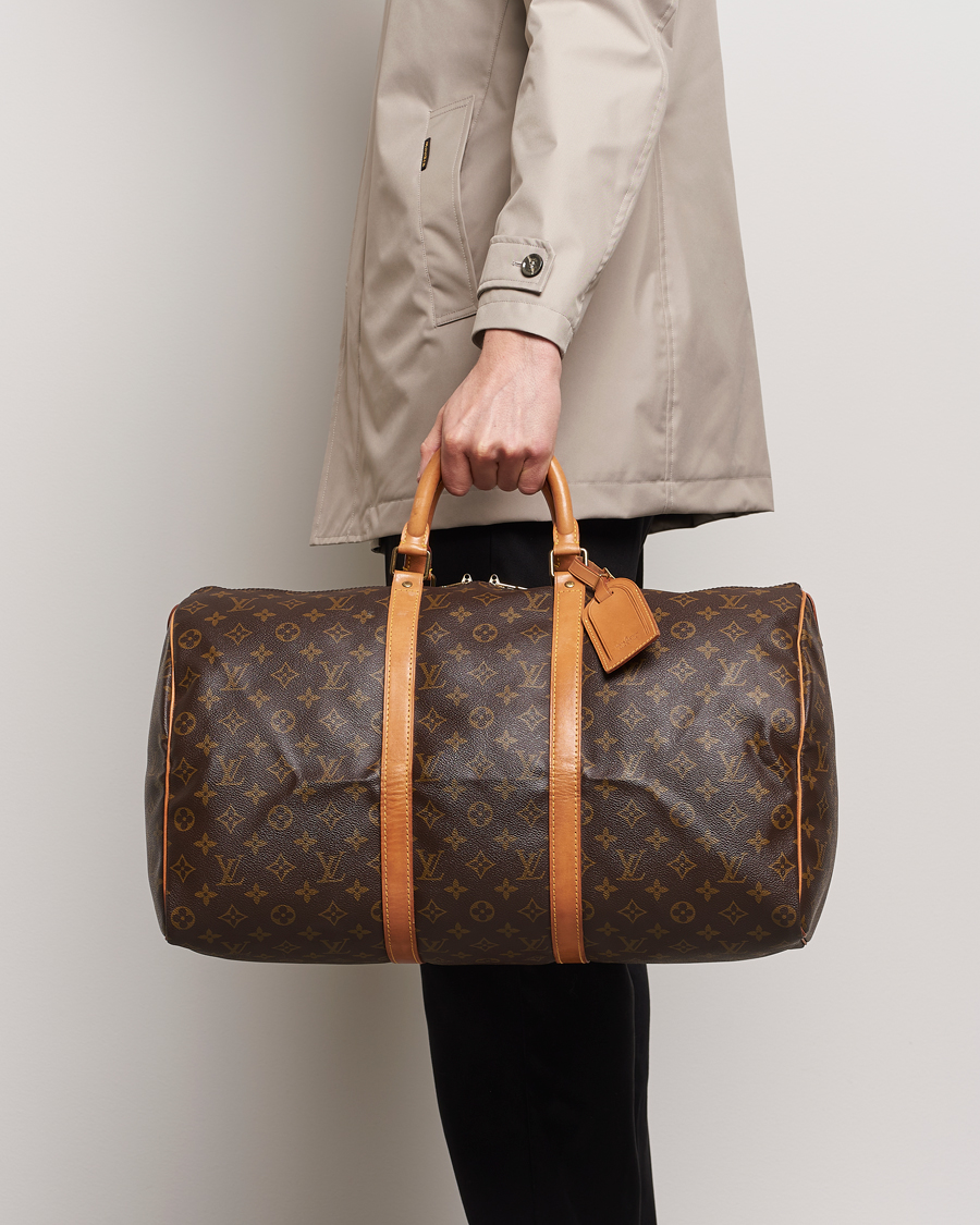 Herre | Louis Vuitton Pre-Owned | Louis Vuitton Pre-Owned | Keepall 50 Bag Monogram 