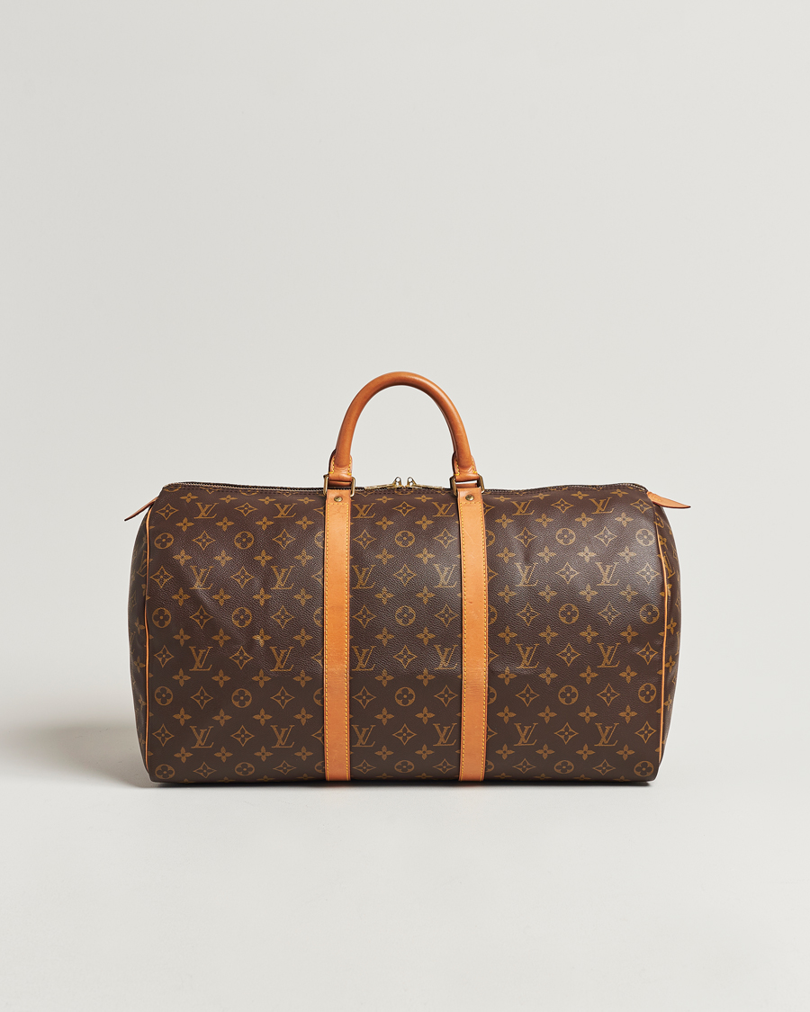 Herr | Louis Vuitton Pre-Owned Keepall 50 Bag Monogram | Louis Vuitton Pre-Owned | Keepall 50 Bag Monogram