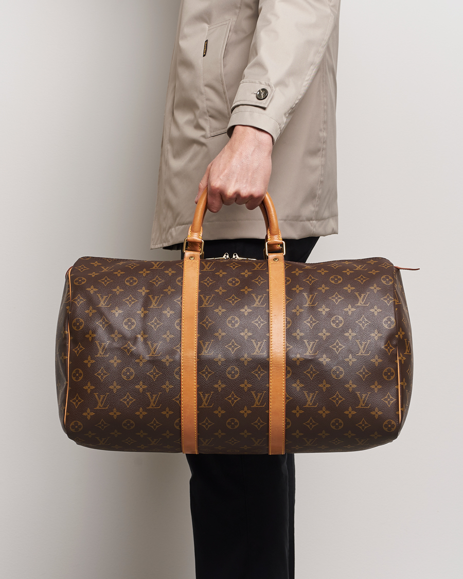 Herre |  | Louis Vuitton Pre-Owned | Keepall 50 Bag Monogram 