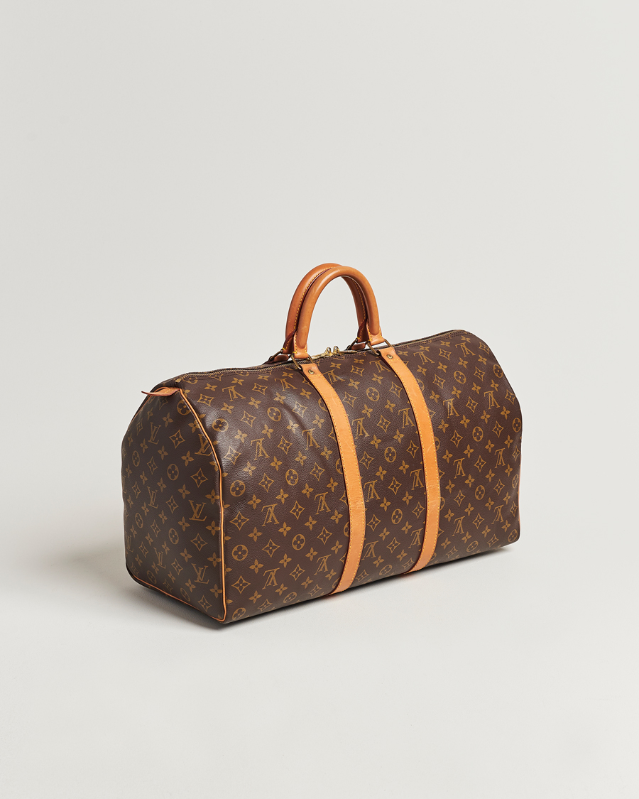 Herr | Louis Vuitton Pre-Owned Keepall 50 Bag Monogram | Louis Vuitton Pre-Owned | Keepall 50 Bag Monogram