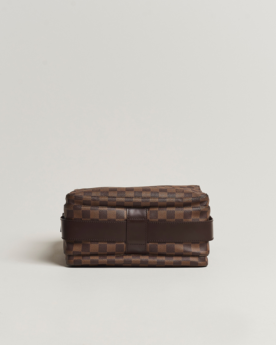 Herr | Louis Vuitton Pre-Owned Naviglio Messenger Bag Damier Ebene | Louis Vuitton Pre-Owned | Naviglio Messenger Bag Damier Ebene
