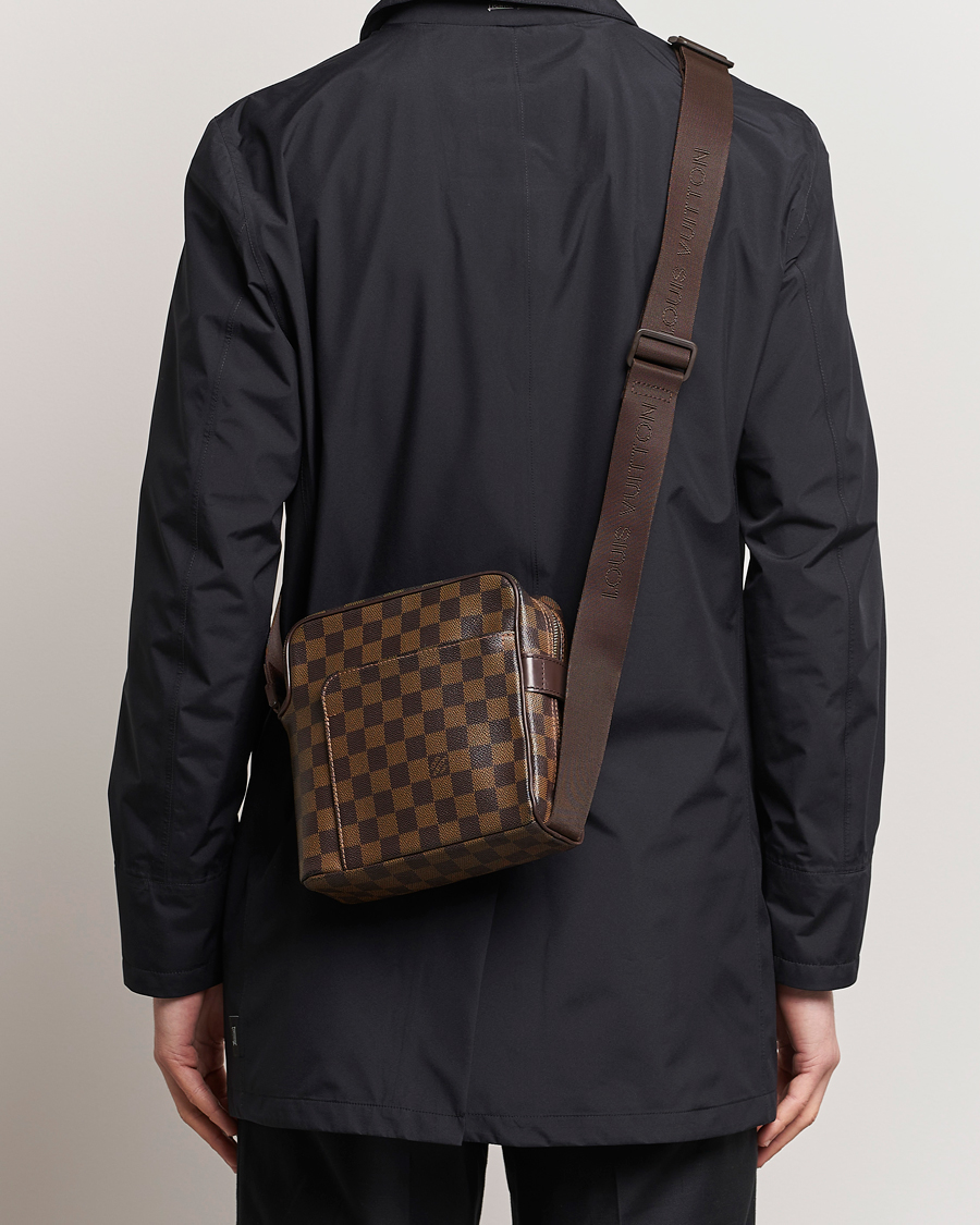 Herr | Accessoarer | Louis Vuitton Pre-Owned | Olaf Shoulder Bag Damier Ebene 