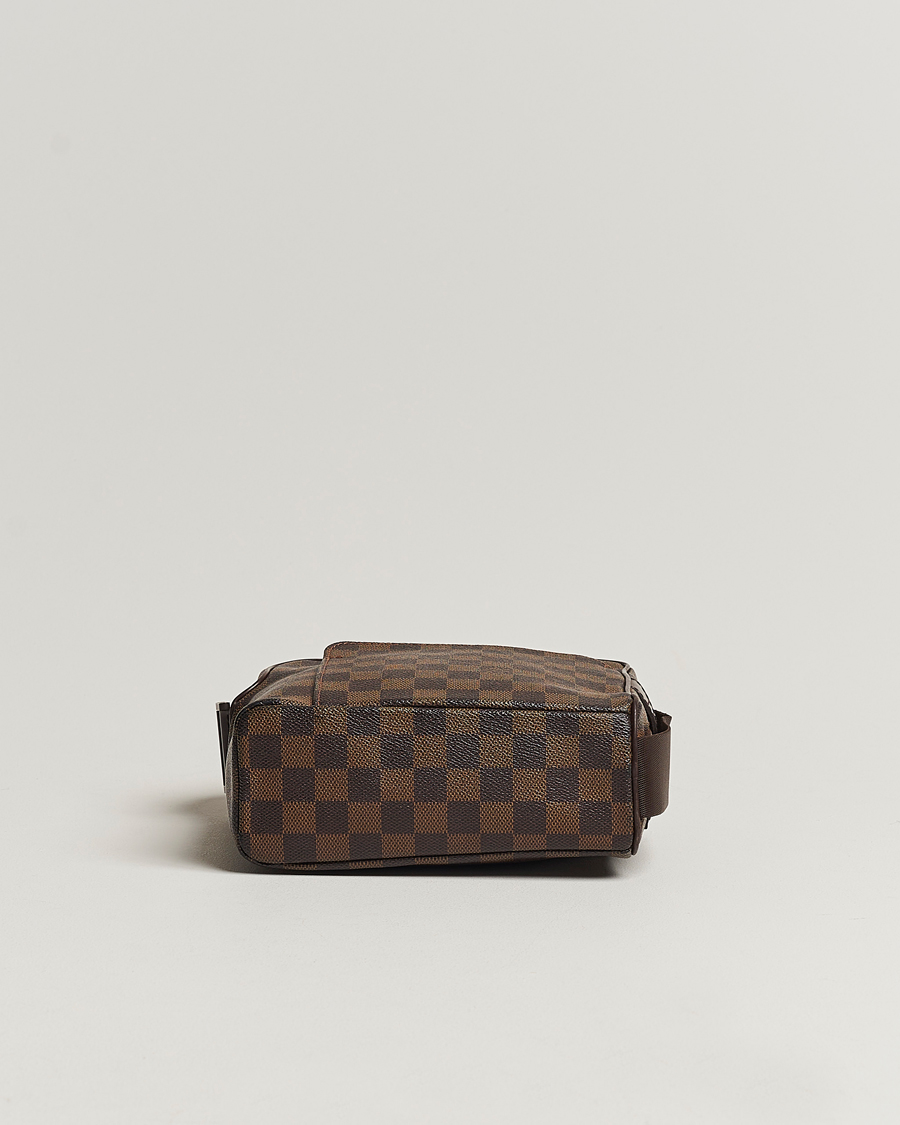 Herr | Louis Vuitton Pre-Owned Olaf Shoulder Bag Damier Ebene | Louis Vuitton Pre-Owned | Olaf Shoulder Bag Damier Ebene