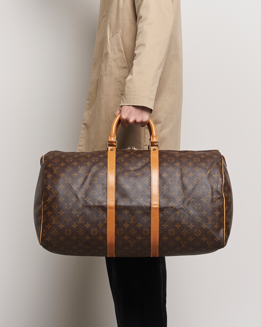 Herr | Pre-owned Accessoarer | Louis Vuitton Pre-Owned | Keepall 55 Bag Monogram 