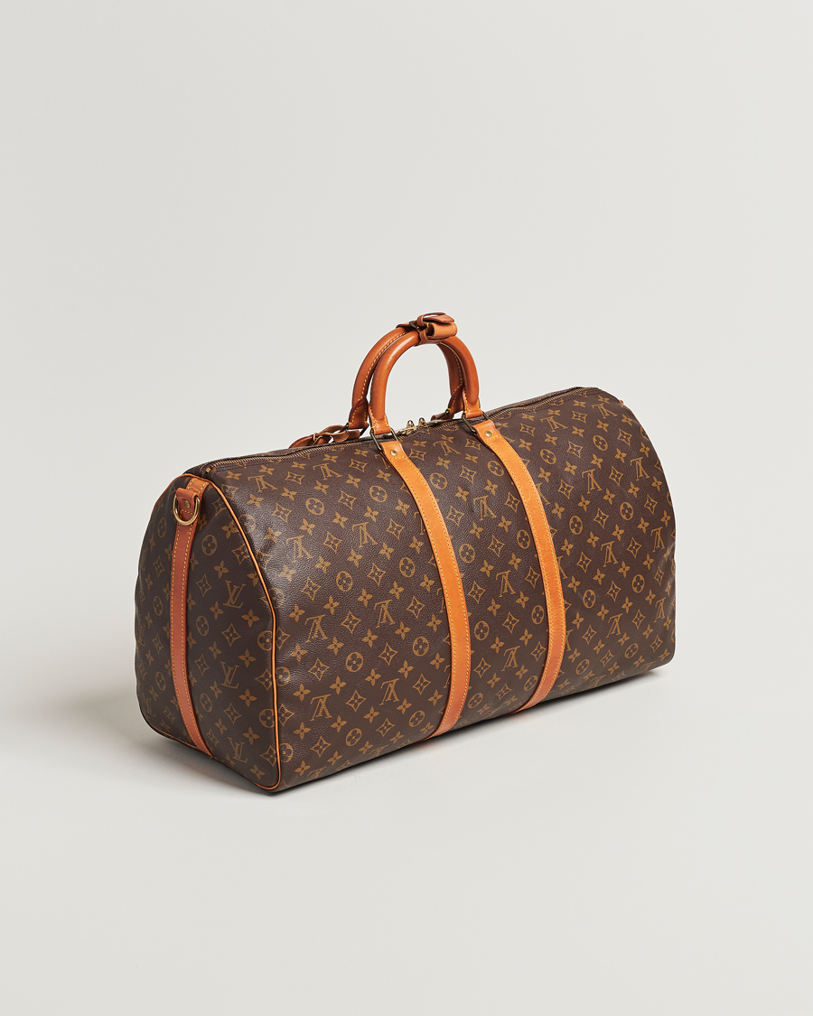 Herr | Nya produktbilder | Louis Vuitton Pre-Owned | Keepall Bandoulière 55 Bag Monogram 