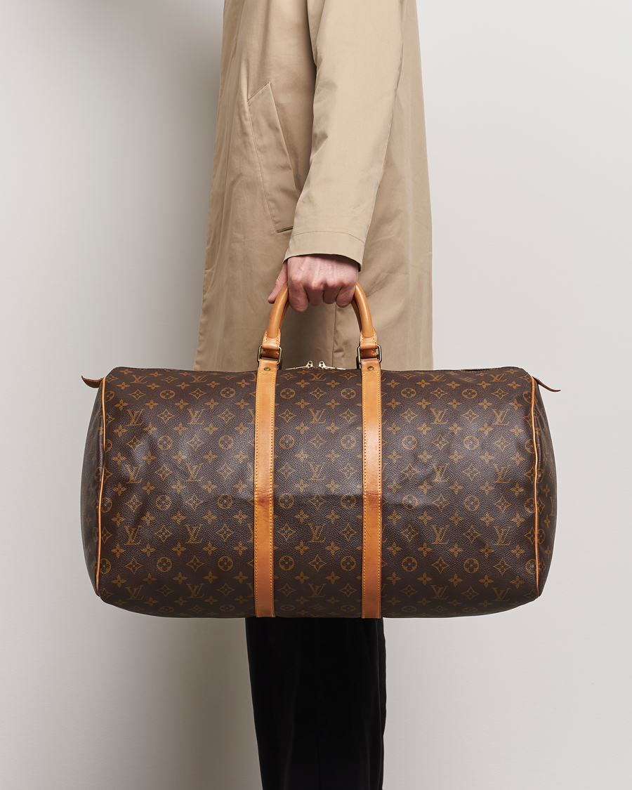 Herr | Pre-Owned & Vintage Bags | Louis Vuitton Pre-Owned | Keepall 55 Bag Monogram 