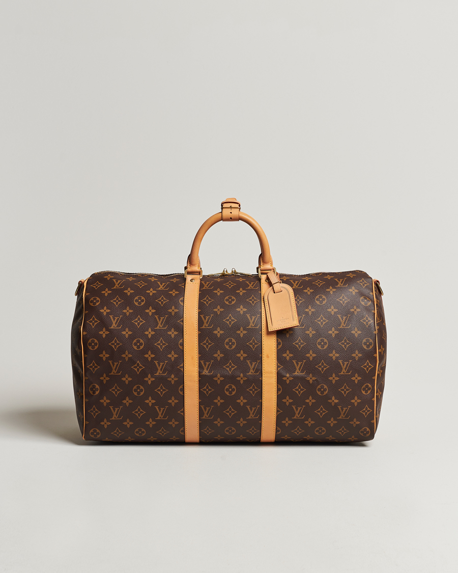 Herr | Louis Vuitton Pre-Owned Keepall Bandoulière 50 Bag Monogram | Louis Vuitton Pre-Owned | Keepall Bandoulière 50 Bag Monogram
