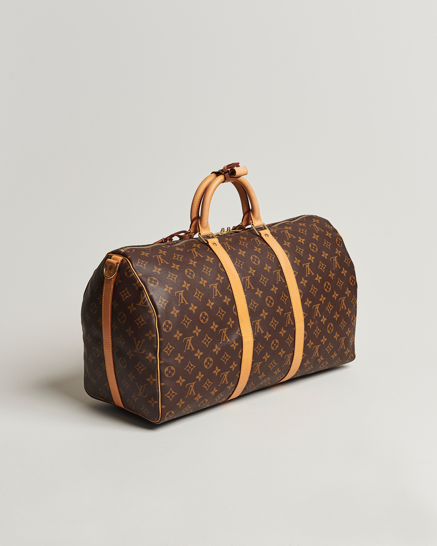 Herr | Louis Vuitton Pre-Owned Keepall Bandoulière 50 Bag Monogram | Louis Vuitton Pre-Owned | Keepall Bandoulière 50 Bag Monogram