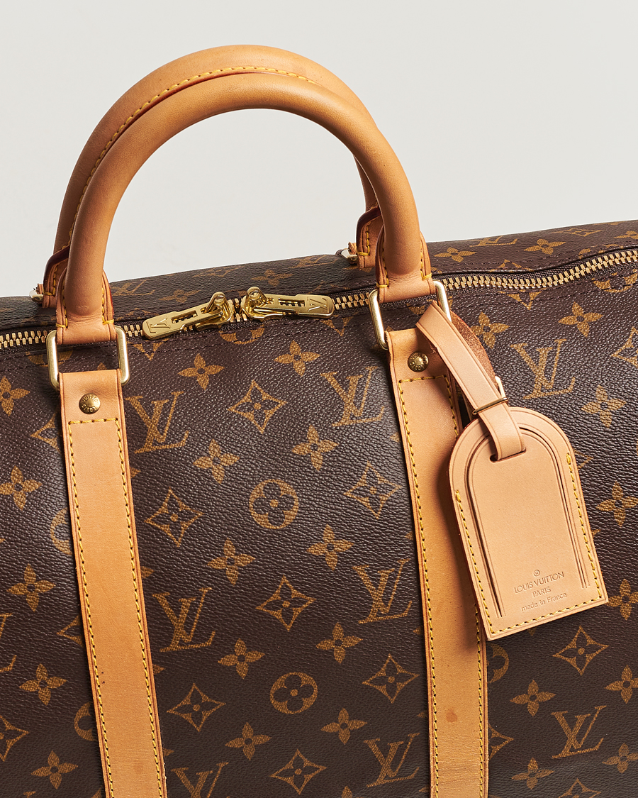 Herr | Louis Vuitton Pre-Owned Keepall Bandoulière 50 Bag Monogram | Louis Vuitton Pre-Owned | Keepall Bandoulière 50 Bag Monogram