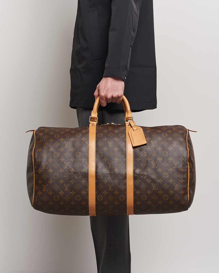 Herr | Pre-Owned & Vintage Bags | Louis Vuitton Pre-Owned | Keepall 55 Monogram 
