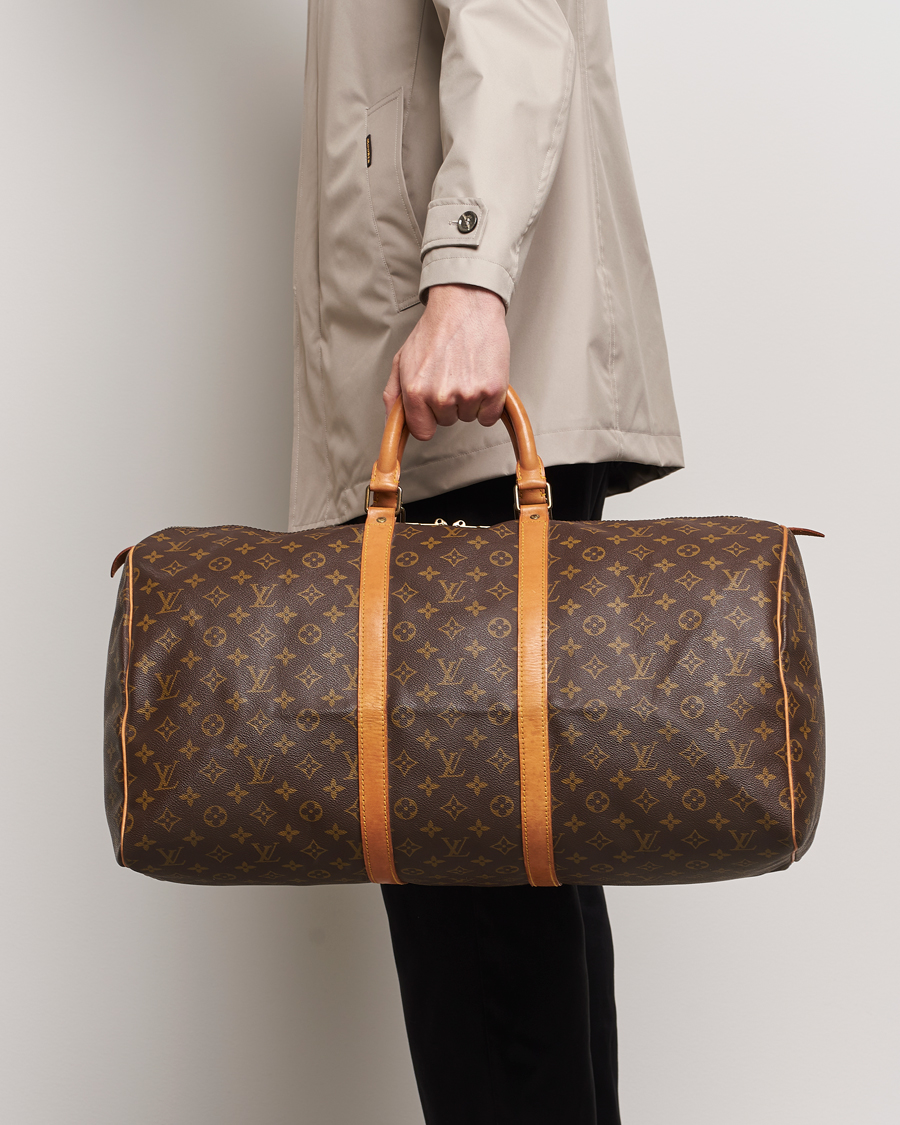 Herr | Pre-owned Accessoarer | Louis Vuitton Pre-Owned | Keepall 55 Bag Monogram 