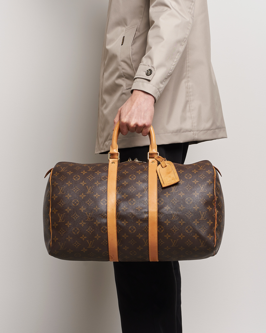 Herre | Louis Vuitton Pre-Owned | Louis Vuitton Pre-Owned | Keepall 45 Bag Monogram 