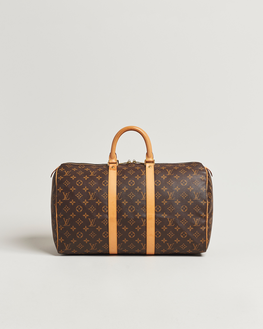 Herr | Louis Vuitton Pre-Owned Keepall 45 Bag Monogram | Louis Vuitton Pre-Owned | Keepall 45 Bag Monogram