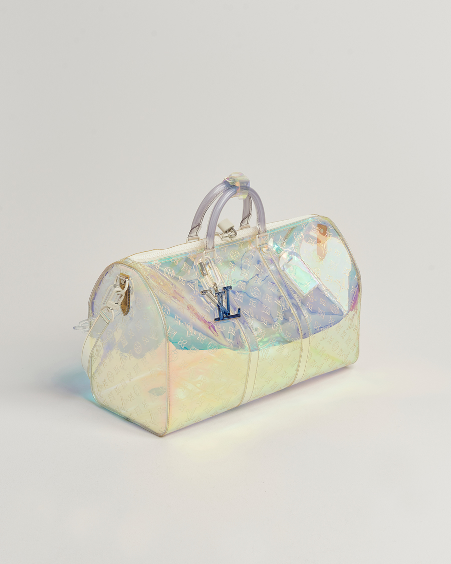 Herr | Louis Vuitton Pre-Owned Keepall Bandoulière 50 Bag Prism Monogram | Louis Vuitton Pre-Owned | Keepall Bandoulière 50 Bag Prism Monogram