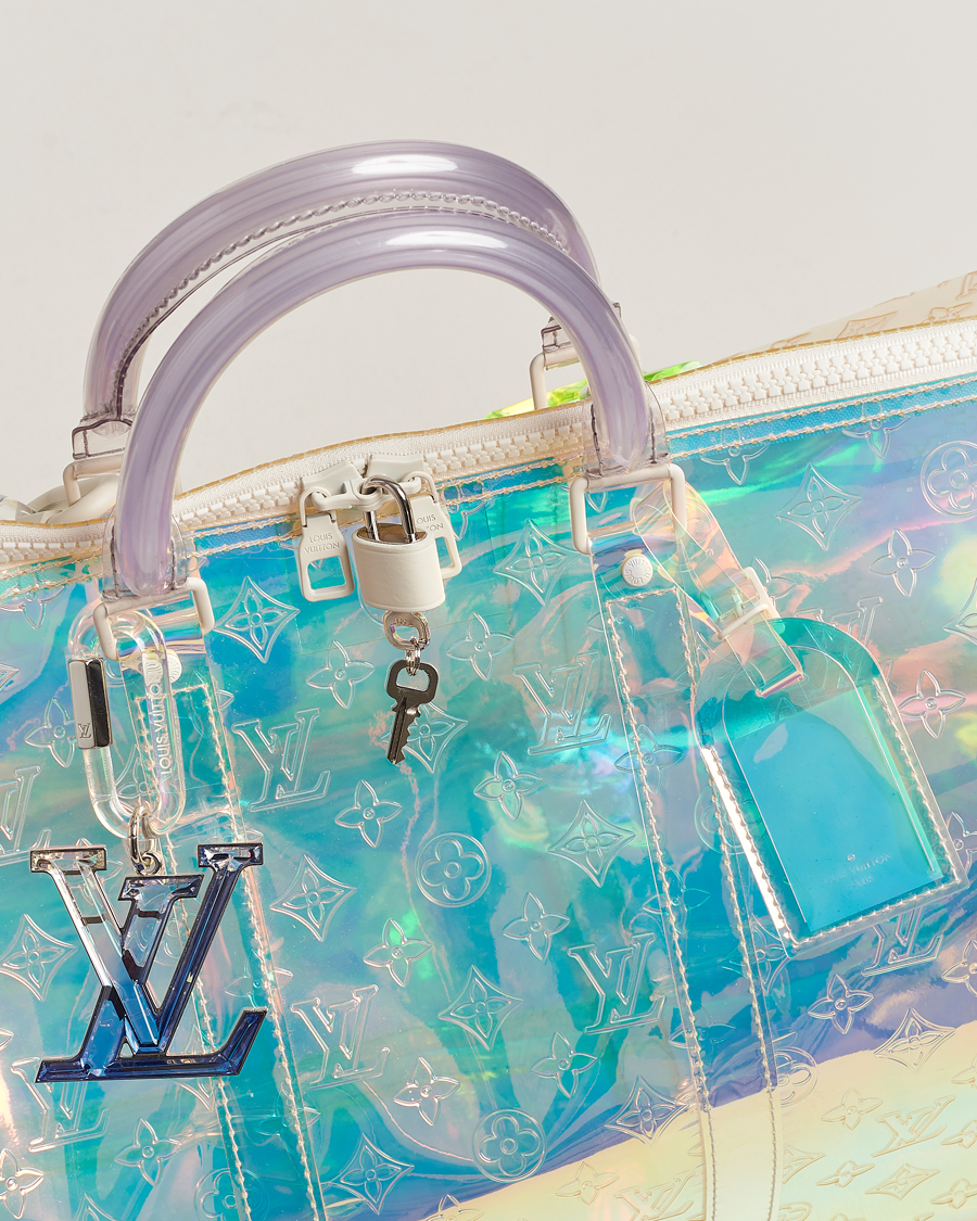 Herr | Louis Vuitton Pre-Owned Keepall Bandoulière 50 Bag Prism Monogram | Louis Vuitton Pre-Owned | Keepall Bandoulière 50 Bag Prism Monogram