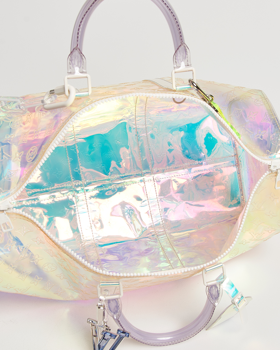 Herr | Louis Vuitton Pre-Owned Keepall Bandoulière 50 Bag Prism Monogram | Louis Vuitton Pre-Owned | Keepall Bandoulière 50 Bag Prism Monogram