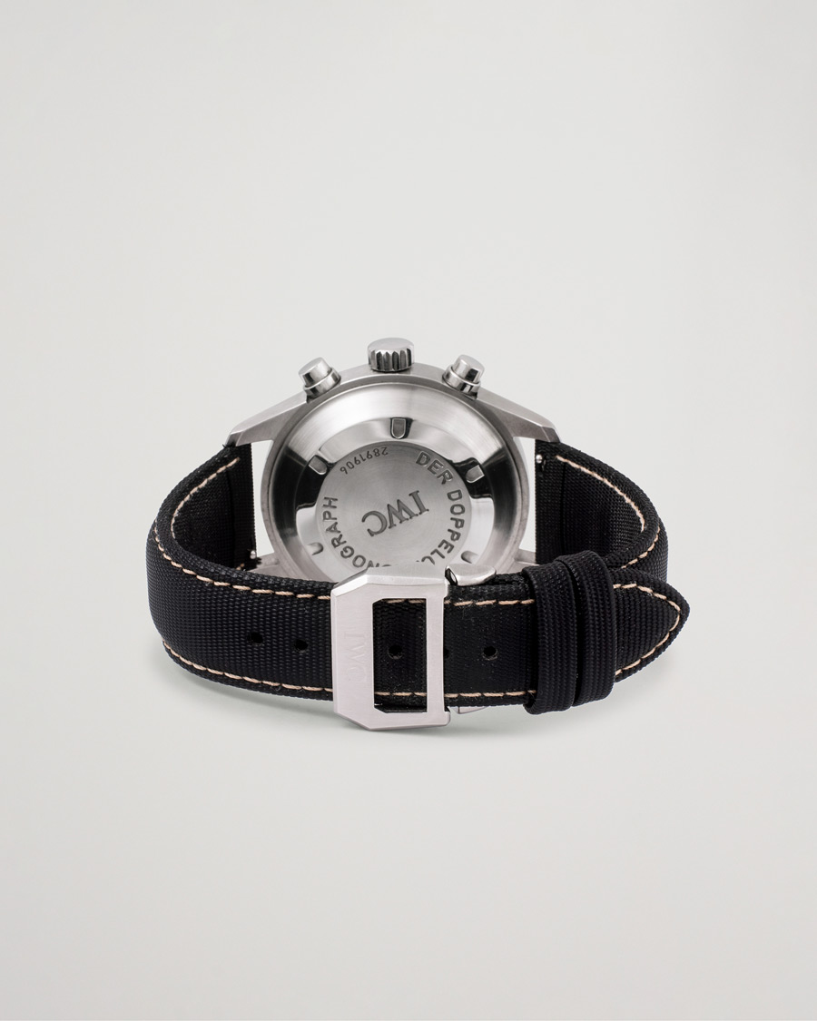 Herr | IWC Pre-Owned Doppelchronograph IW3713 Silver | IWC Pre-Owned | Doppelchronograph IW3713 Silver