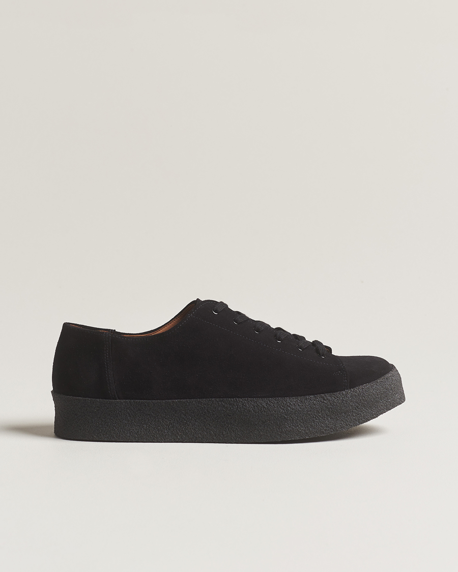Herr | Sanders Ash Suede Monkey Shoe Black | Sanders | Ash Suede Monkey Shoe Black