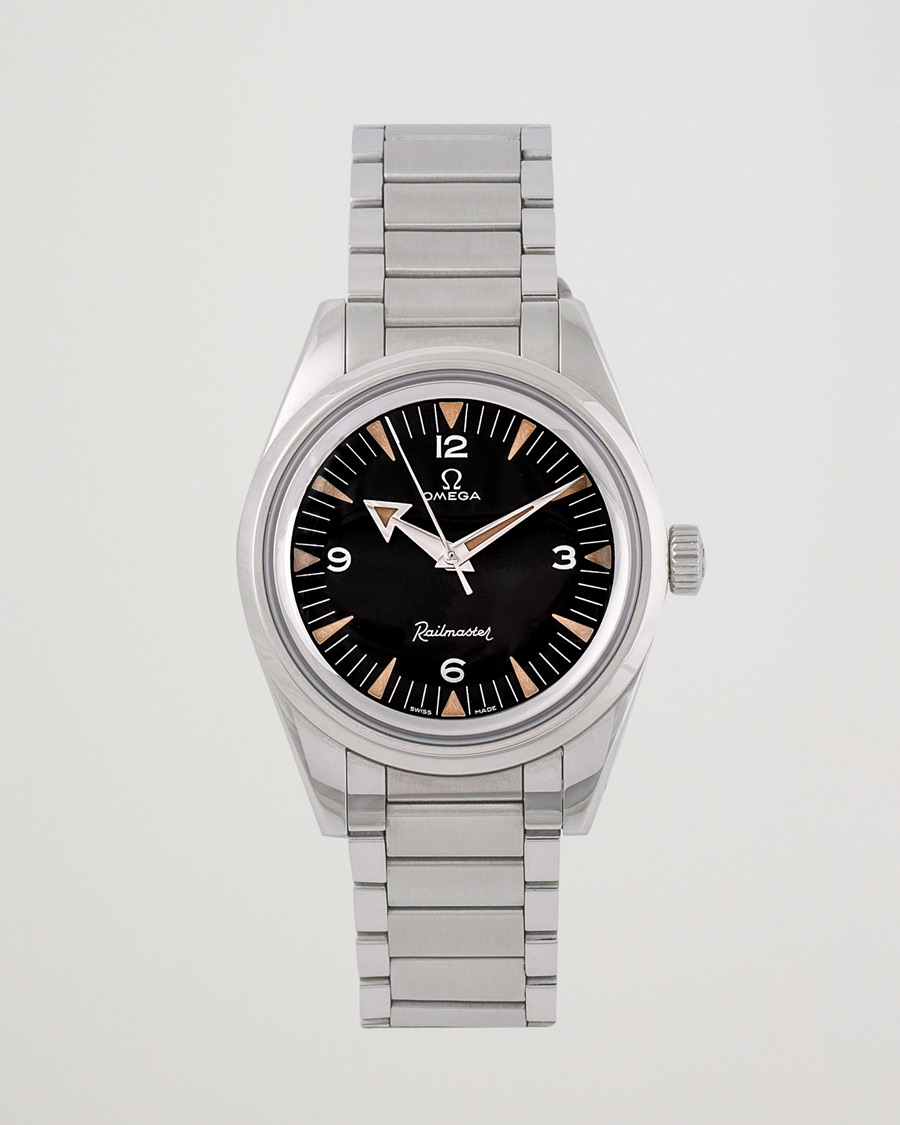 Herr | Omega Pre-Owned Railmaster The 1957 Trilogy Limited Edition Silver | Omega Pre-Owned | Railmaster The 1957 Trilogy Limited Edition Silver