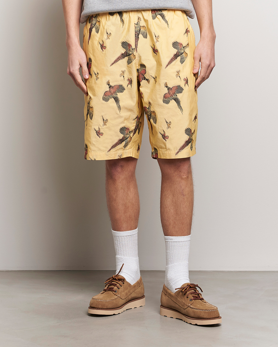 Herr | Shorts | BEAMS PLUS | Duck Jacquard Easy Shorts Yellow