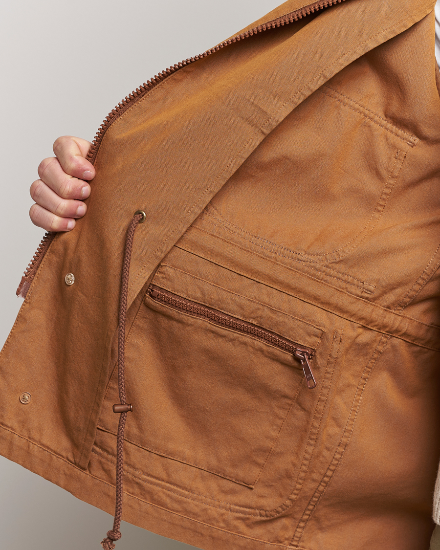 Herr | Jackor | BEAMS PLUS | Canvas Field Jacket Khaki