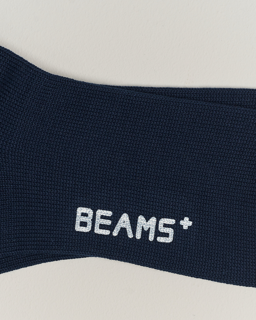 Herr | Japanese Department | BEAMS PLUS | Schoolboy Socks Navy/Red