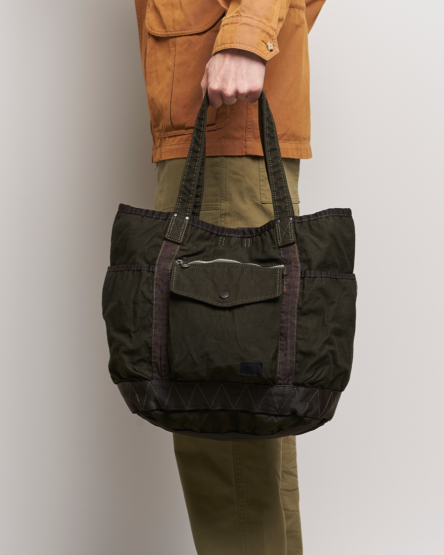 Herr | Porter-Yoshida & Co. | Porter-Yoshida & Co. | Crag Tote Bag Khaki