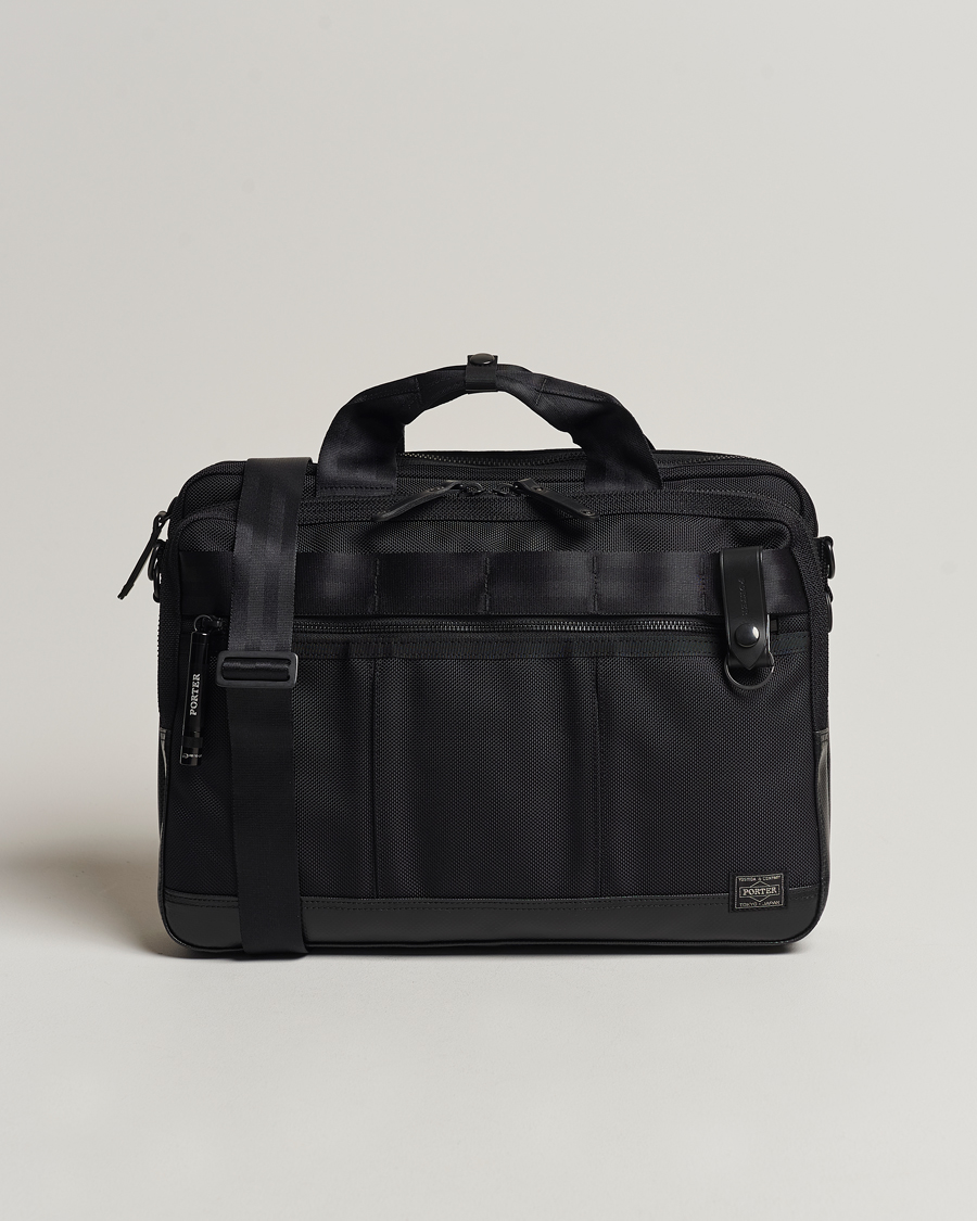 Herr | Väskor | Porter-Yoshida & Co. | Heat 2Way Briefcase Black
