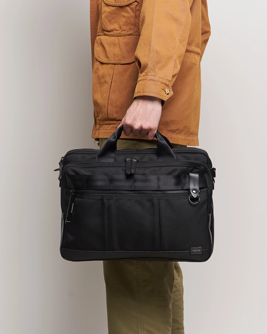 Herr | Väskor | Porter-Yoshida & Co. | Heat 2Way Briefcase Black