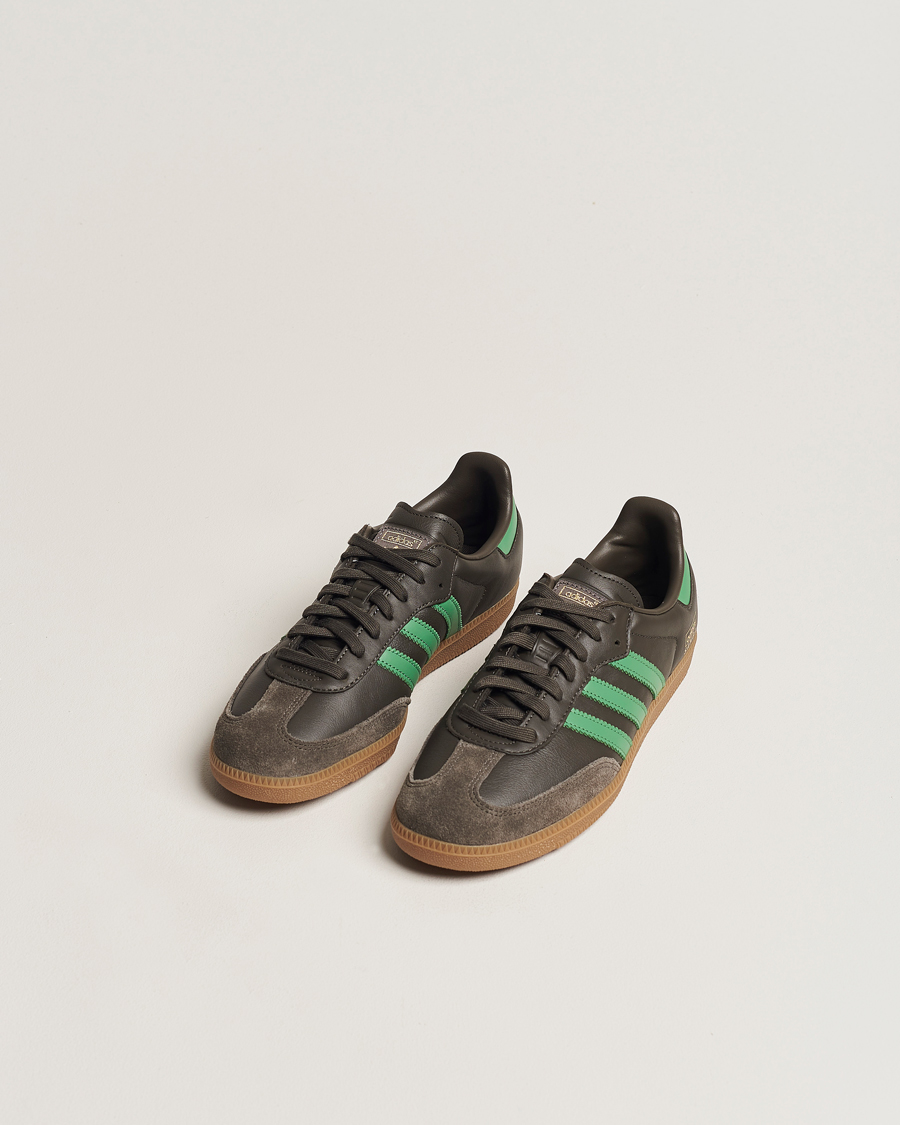 Herr | Sneakers | adidas Originals | Samba OG Sneaker Brown/Green