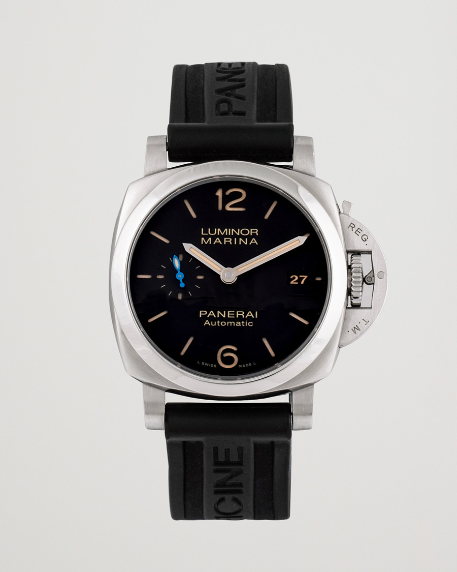Herr | Panerai Pre-Owned Luminor 1950 42 Marina PAM01392 Silver | Panerai Pre-Owned | Luminor 1950 42 Marina PAM01392 Silver