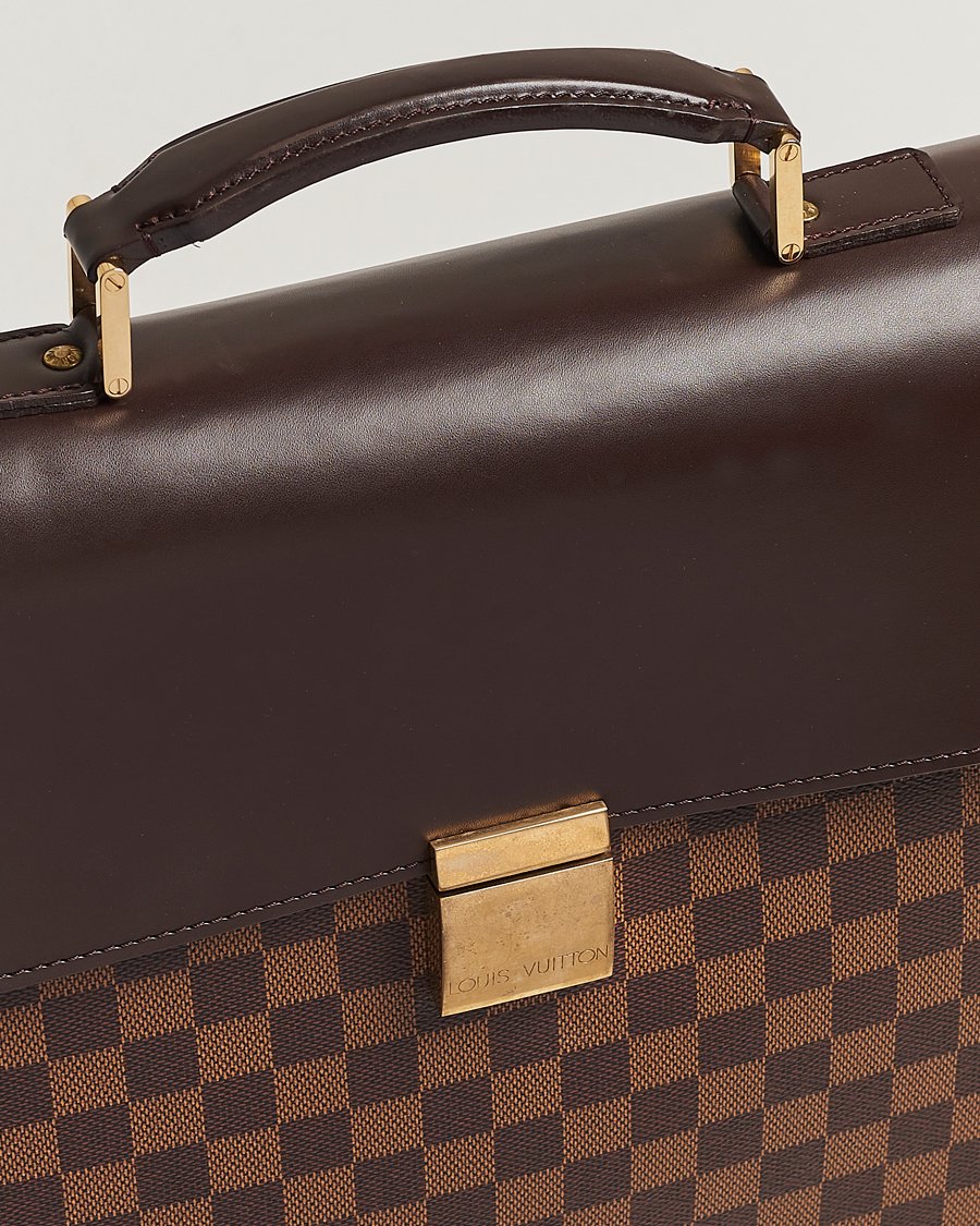 Herr | Louis Vuitton Pre-Owned Altona Briefcase Damier Ebene | Louis Vuitton Pre-Owned | Altona Briefcase Damier Ebene