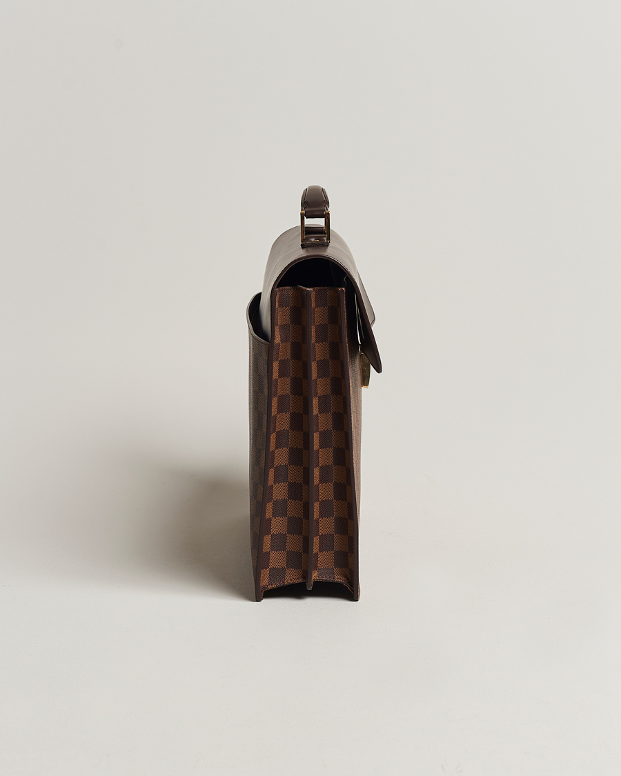 Herr | Louis Vuitton Pre-Owned Altona Briefcase Damier Ebene | Louis Vuitton Pre-Owned | Altona Briefcase Damier Ebene