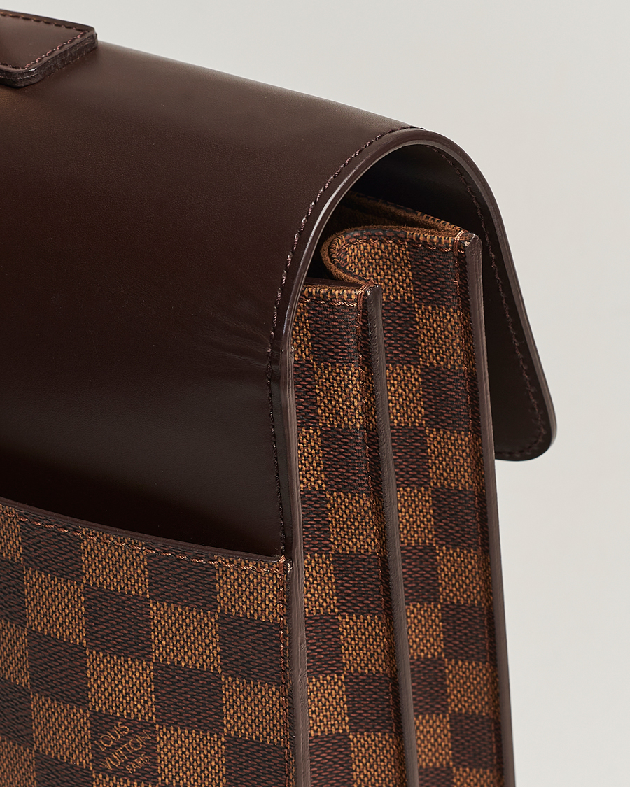 Herr | Louis Vuitton Pre-Owned Altona Briefcase Damier Ebene | Louis Vuitton Pre-Owned | Altona Briefcase Damier Ebene