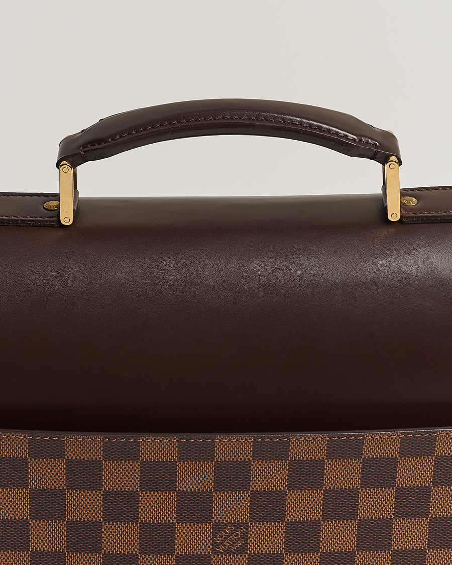 Herr | Louis Vuitton Pre-Owned Altona Briefcase Damier Ebene | Louis Vuitton Pre-Owned | Altona Briefcase Damier Ebene