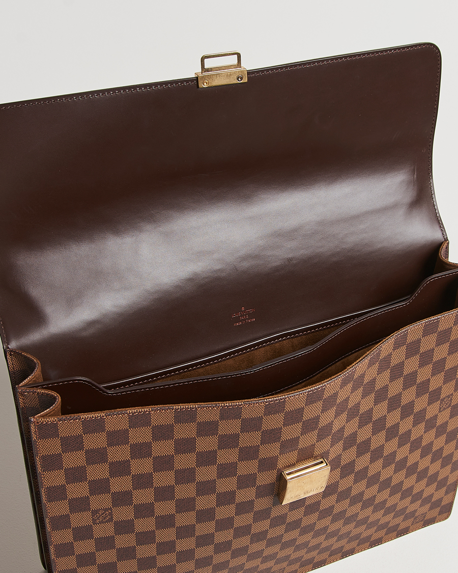 Herr | Louis Vuitton Pre-Owned Altona Briefcase Damier Ebene | Louis Vuitton Pre-Owned | Altona Briefcase Damier Ebene